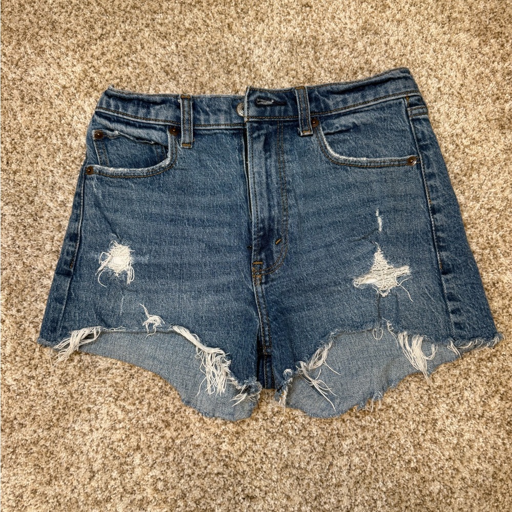 Abercrombie & Fitch womens jean shorts